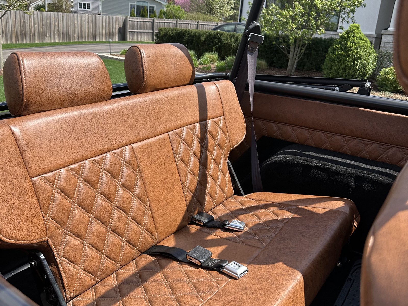 Classic Scout leather interior detail by iCon Details