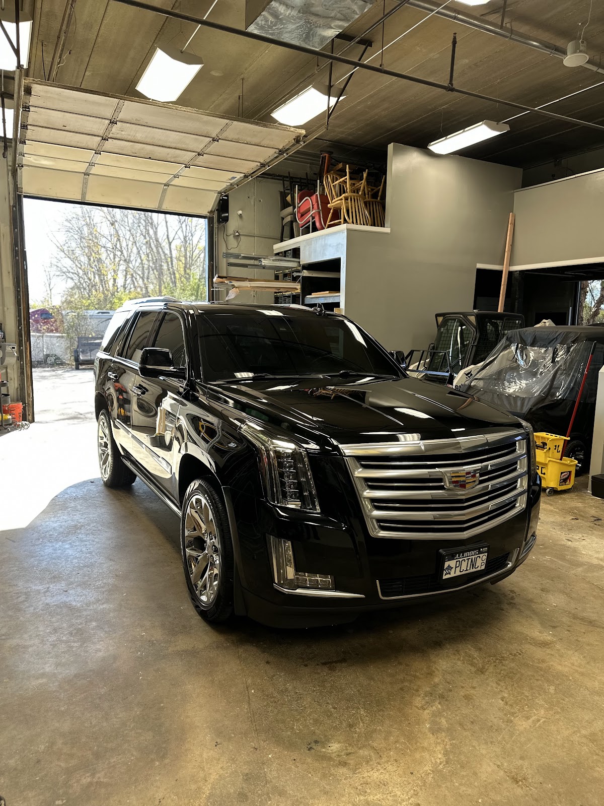 Cadillac Escalade interior detail