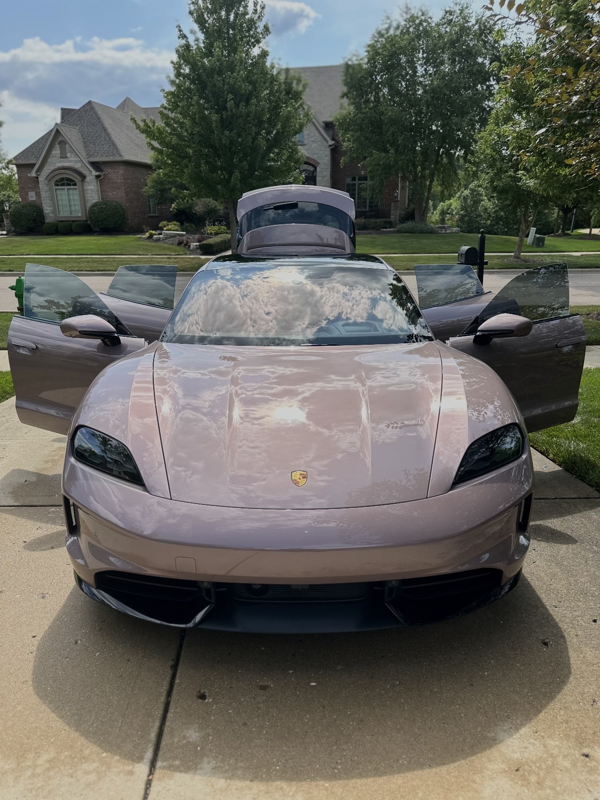 Porsche Taycan full detail by iCon Details